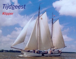 Boot 990003 • Zeilschip (incl. schipper) Harlingen • Tweemastklipper Tijdgeest