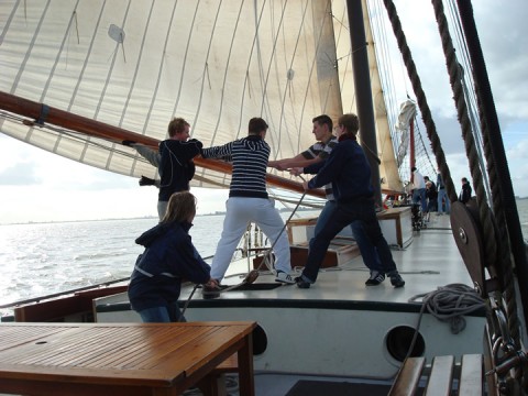 Schip 990009  Klipper Harlingen   Averechts