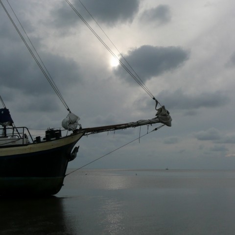 Schip 990014  Tweemast zeilklipper Monnickendam  Zeilklipper Gouwzee