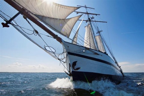 Schip 990016  Topzeilschoener Kampen  Vliegende hollander