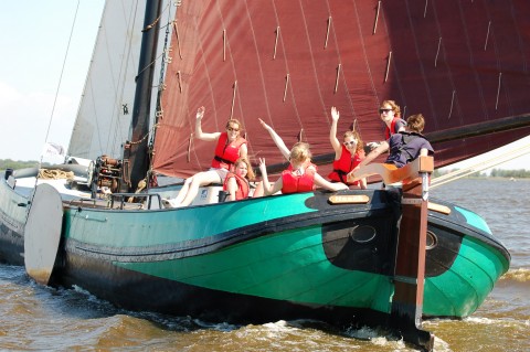 skutsje Het Zwarte Schaap • Heeg • Friese Meren, IJsselmeer