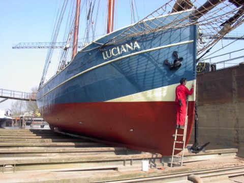 Schip 990036  Schoener Rotterdam  Luciana