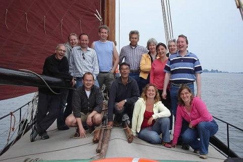 Schip 990038 � paviljoentjalk Leiden � Zeiltjalk Vrouwe Fortuna