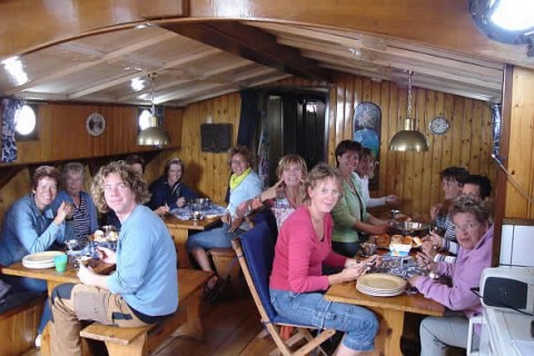 Schip 990038 � paviljoentjalk Leiden � Zeiltjalk Vrouwe Fortuna