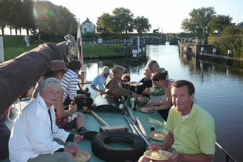 Schip 990038 � paviljoentjalk Leiden � Zeiltjalk Vrouwe Fortuna