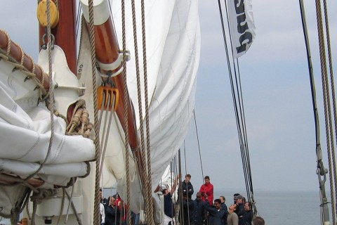Schip 990055 � Zee tjalk Hoorn � De Toekomst 
