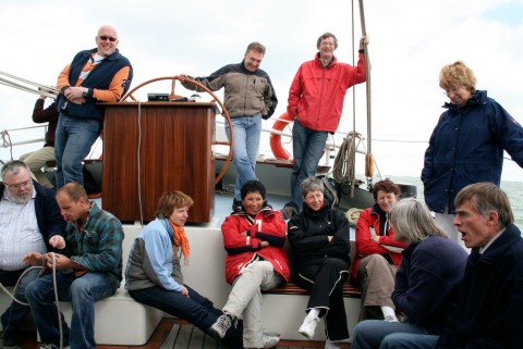 Schip 990055 � Zee tjalk Hoorn � De Toekomst 