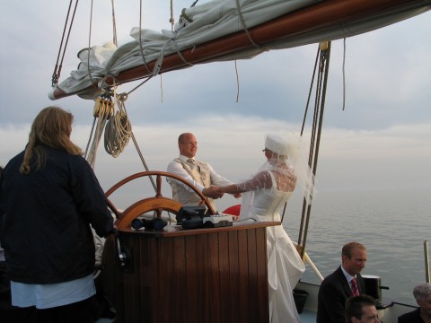 Schip 990055 � Zee tjalk Hoorn � De Toekomst 