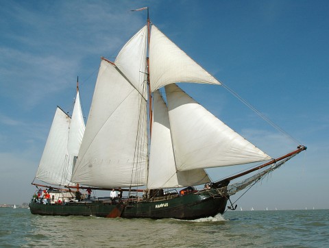 tjalk Hannus &bull; Monnickendam &bull; Markermeer, IJsselmeer, Friese Meren, Waddenzee