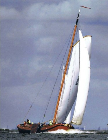 Schip 990059 � Wedstrijd Skutsje Stavoren � Singelier