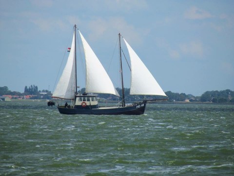 Noordzee kotter HD 48 • Delfzijl • Duitse Wadden, Waddenzee