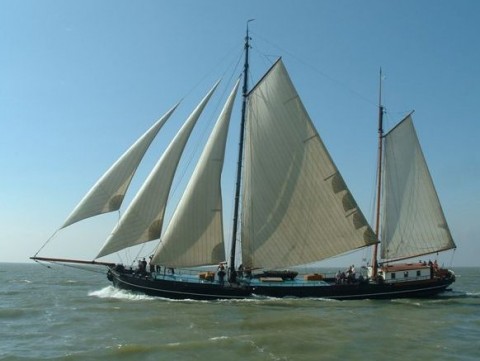 2-mast klipper Aldebaran • Harlingen • IJsselmeer, Waddenzee