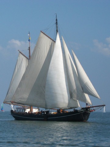Schip 990068  2-mast klipper Harlingen  Aldebaran